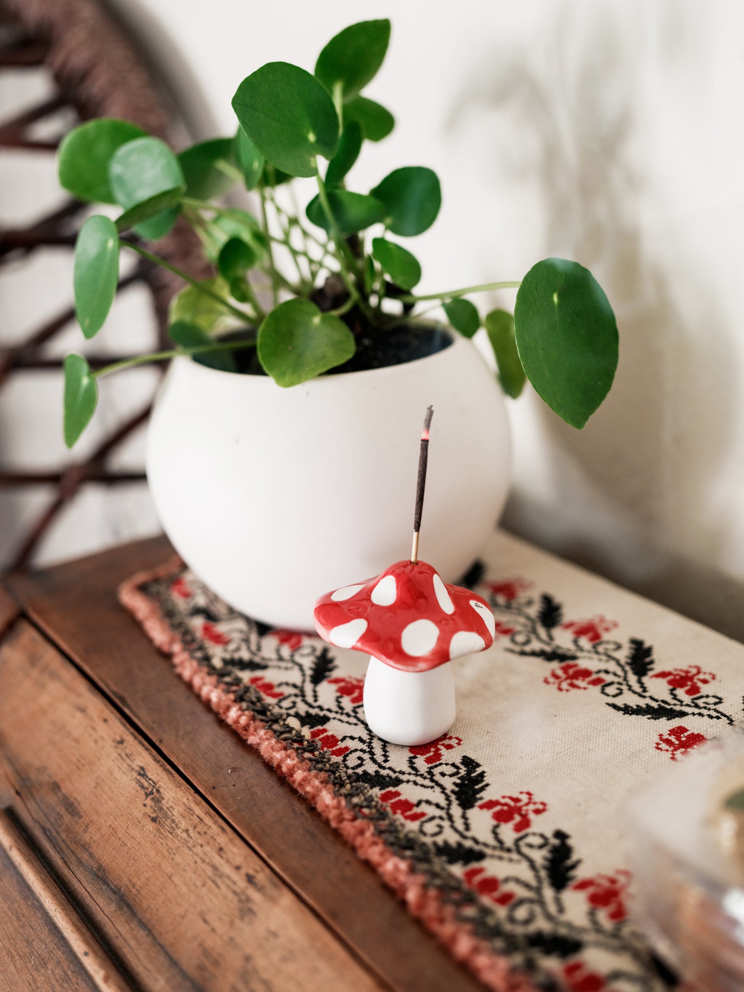 Mushroom Incense Holder - Mushroom Revival - In The Living Room