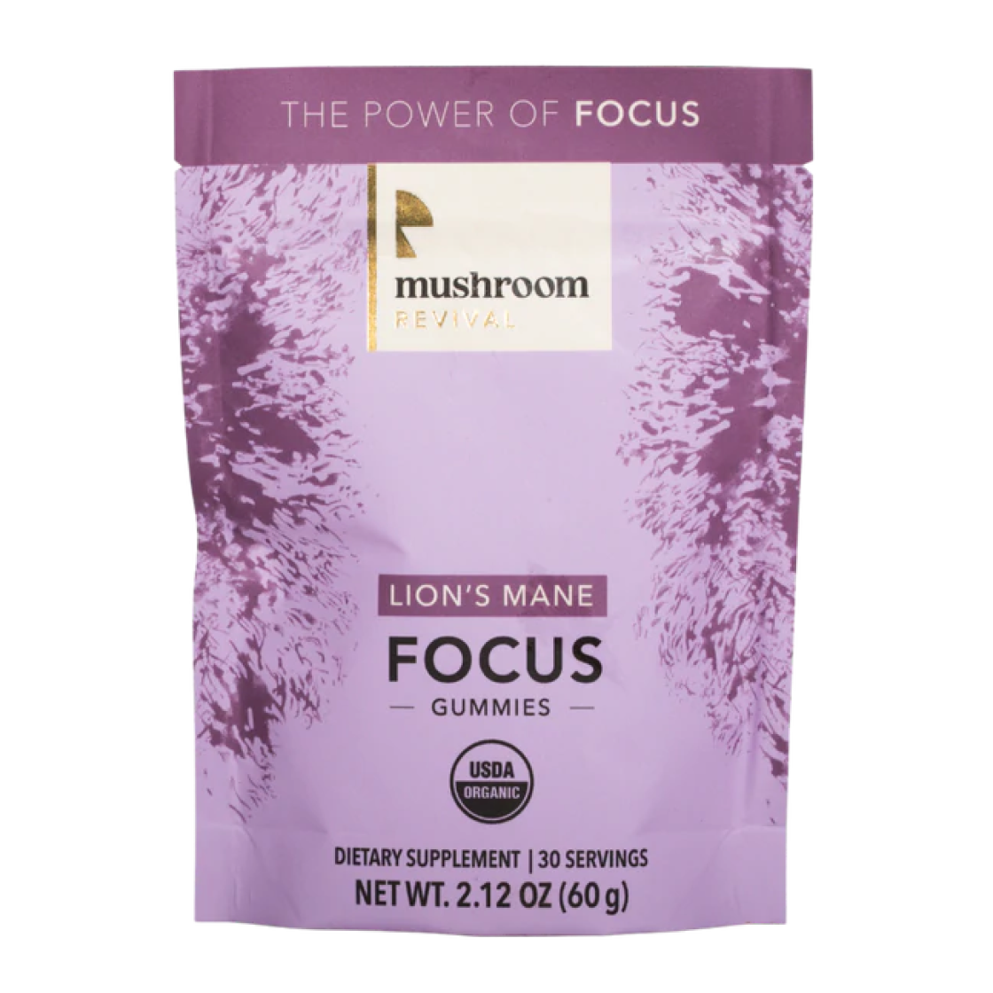 Focus Lion's Mane Gummies - 30 servings - Mushroom Revival