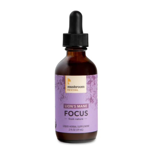 Focus Lion's Mane Tincture - Focus tincture - Mushroom Revival