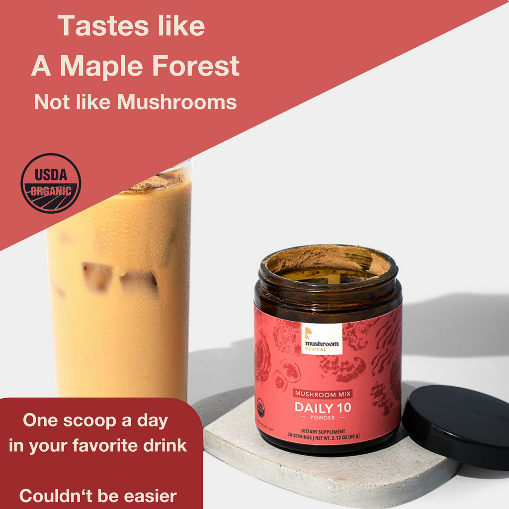 Daily 10 Mushroom Blend Powder 