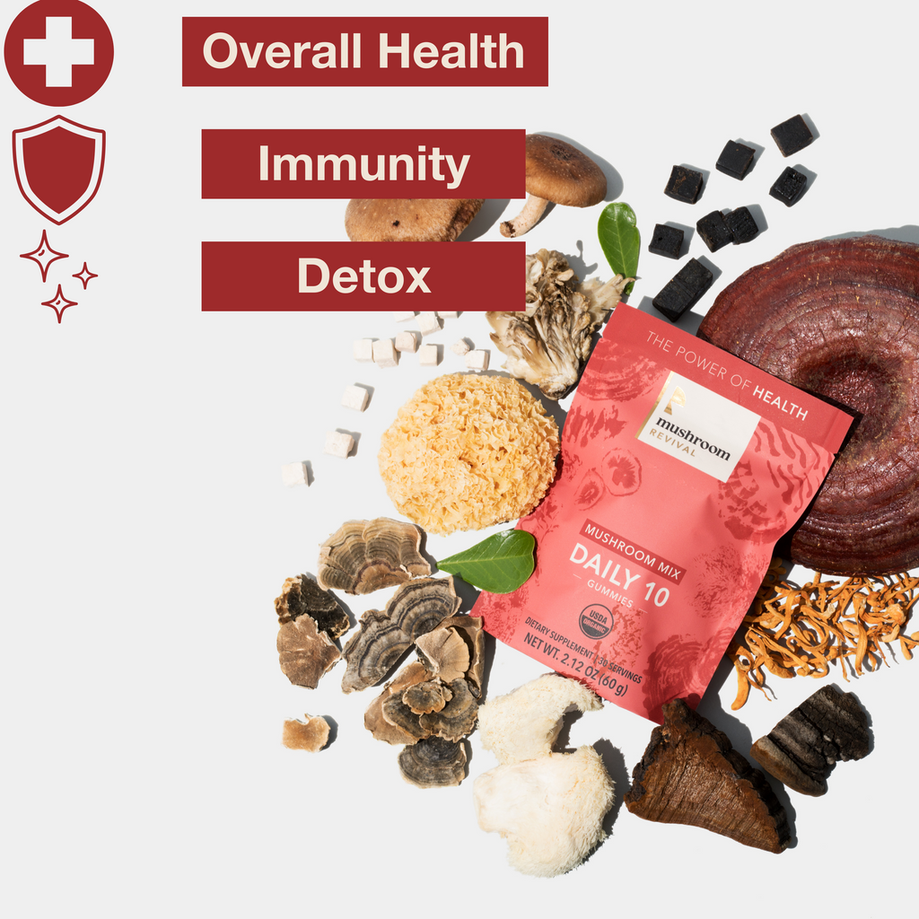 Daily 10 Mix Mushroom Gummies 