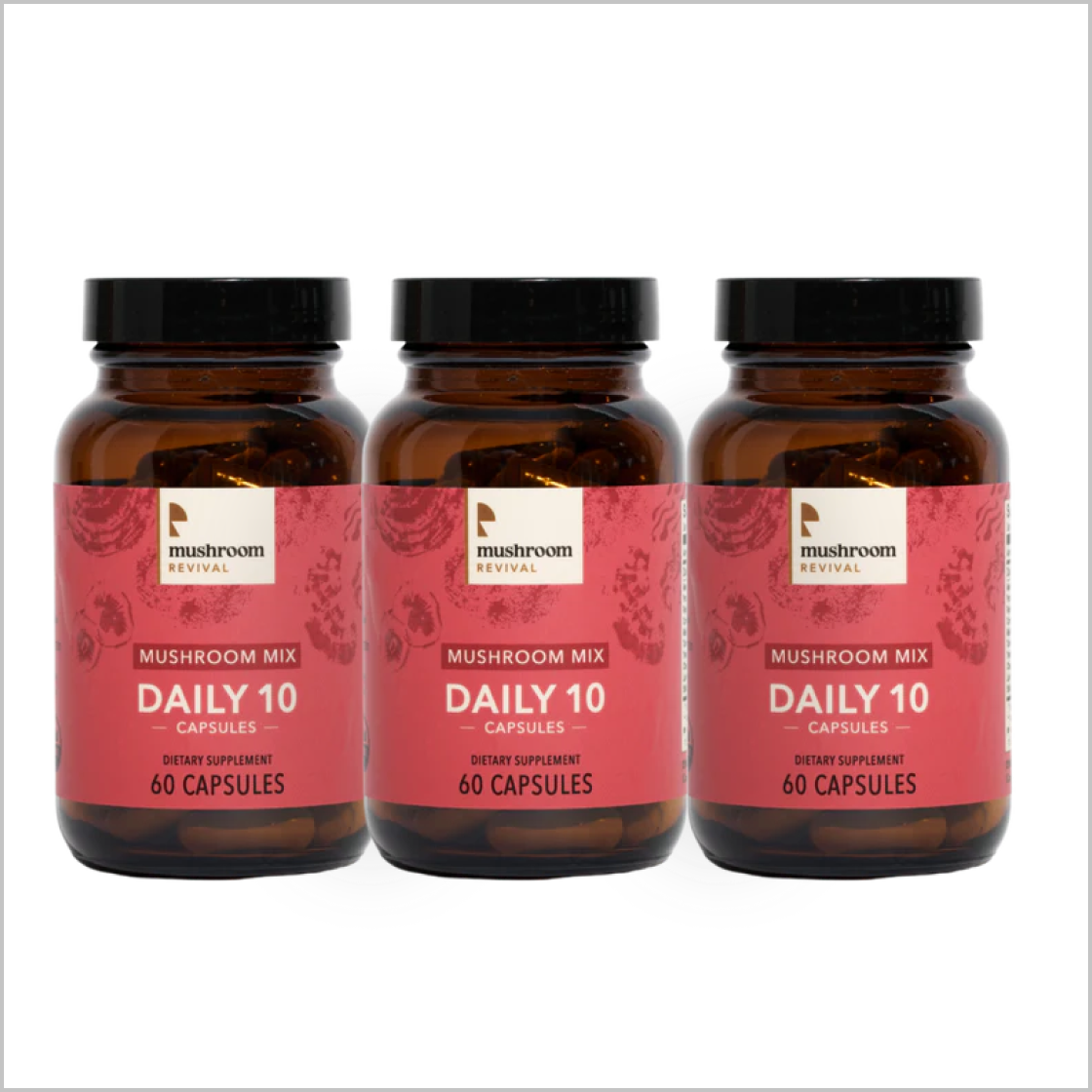Daily 10 Mix Mushroom Capsules