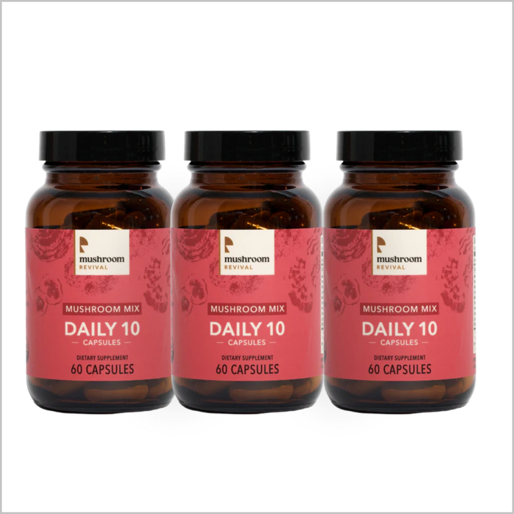 Daily 10 Mix Mushroom Capsules 