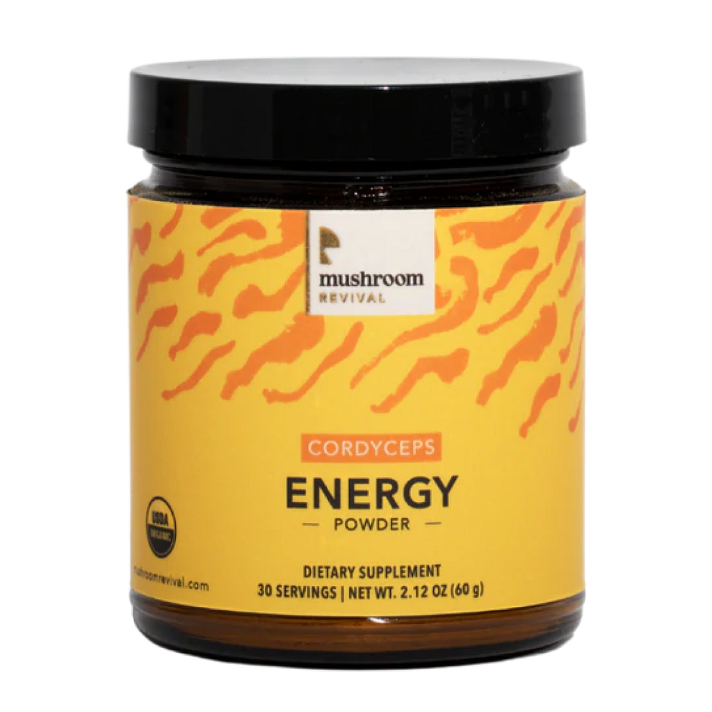Energy Cordyceps Powder - Dietary Supplement - Mushroom Revival 