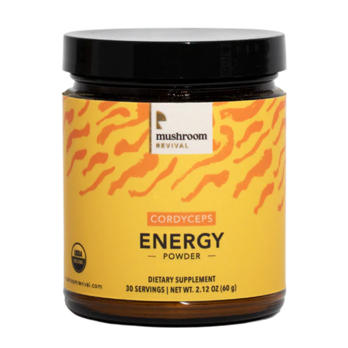 Energy Cordyceps Powder - Dietary Supplement - Mushroom Revival