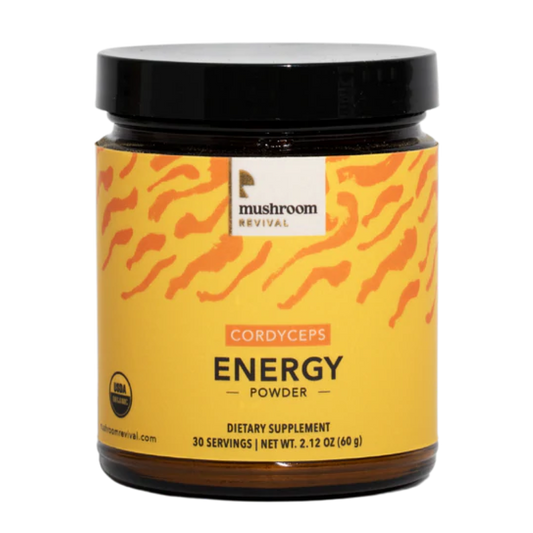 Energy Cordyceps Powder - Dietary Supplement - Mushroom Revival