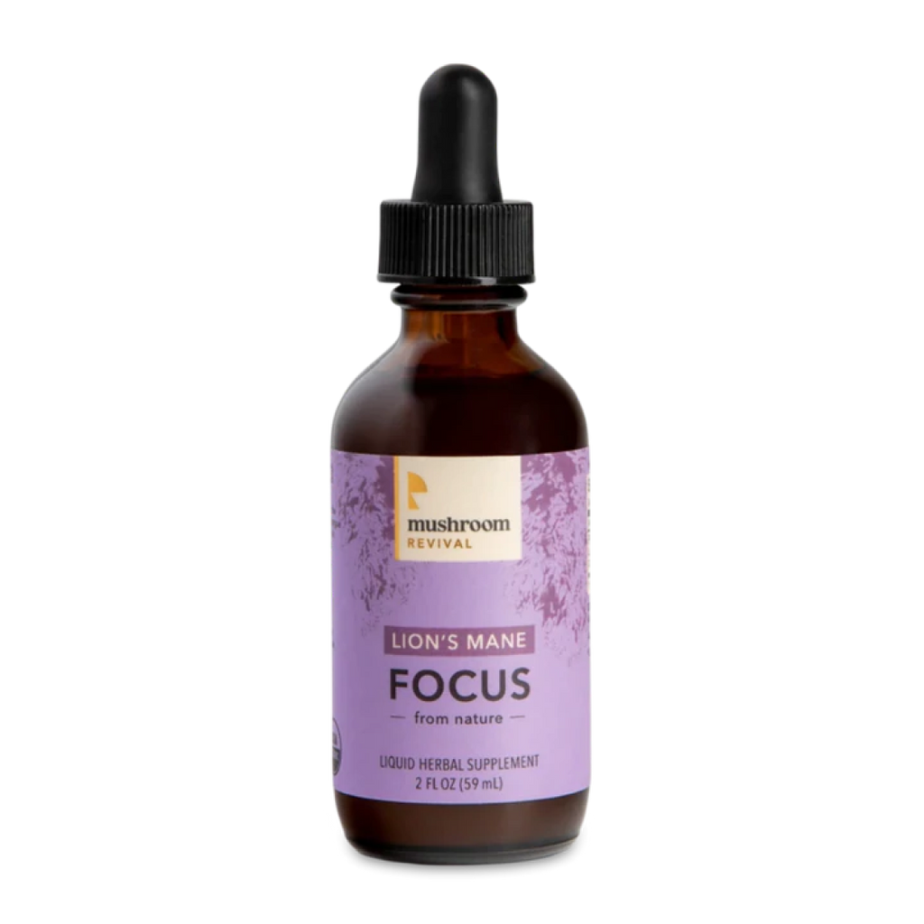 Focus Lion's Mane Tincture -  Focus tincture - Mushroom Revival 