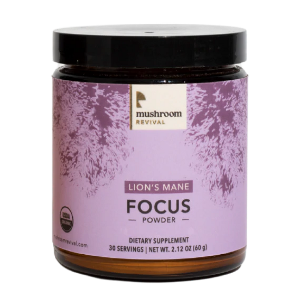 Focus Lion's Mane Powder - Focus Powder - Mushroom Revival 